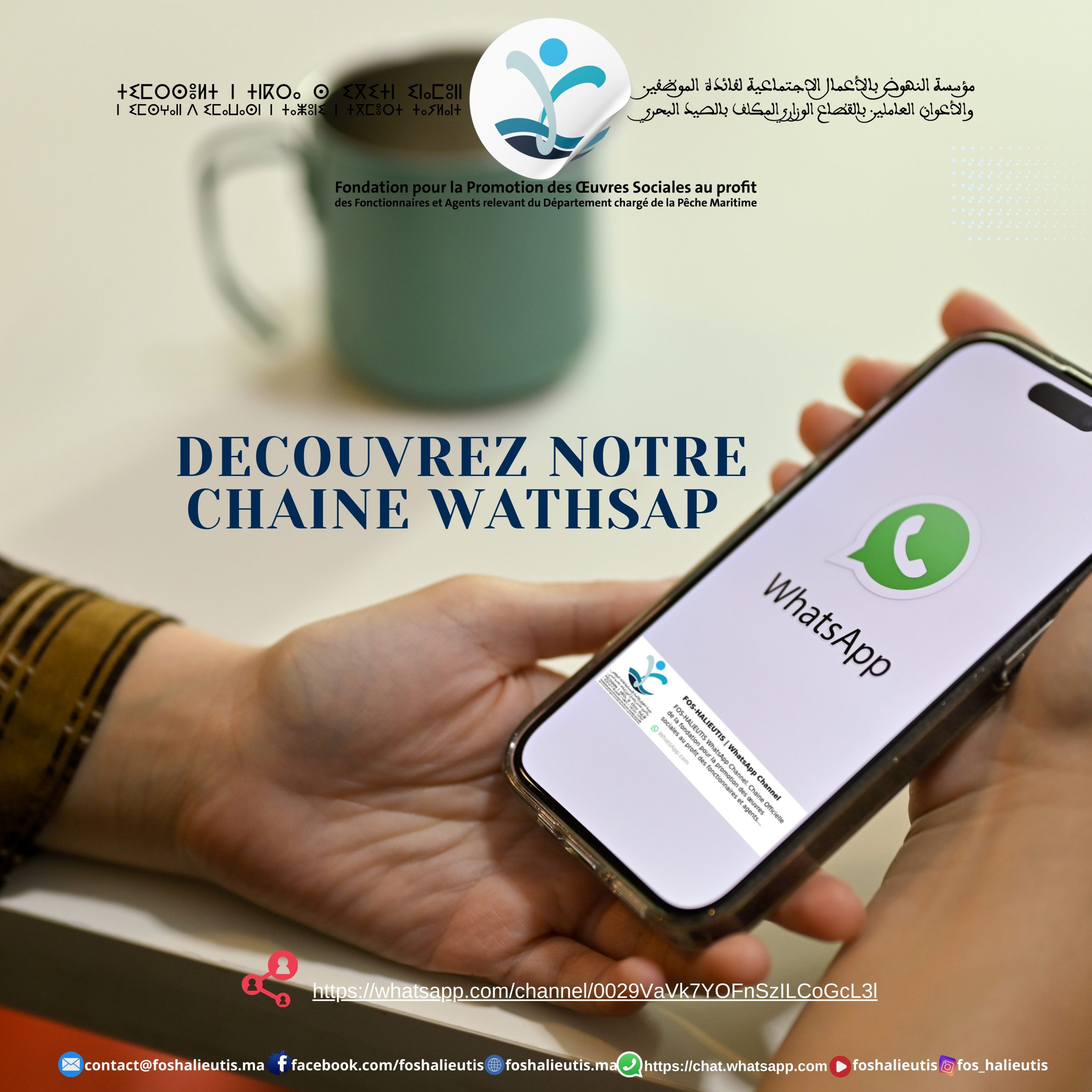 DECOUVREZ NOTRE CHAINE WATHSAP